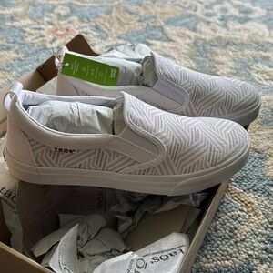 Taos rubber sole slip on sneakers